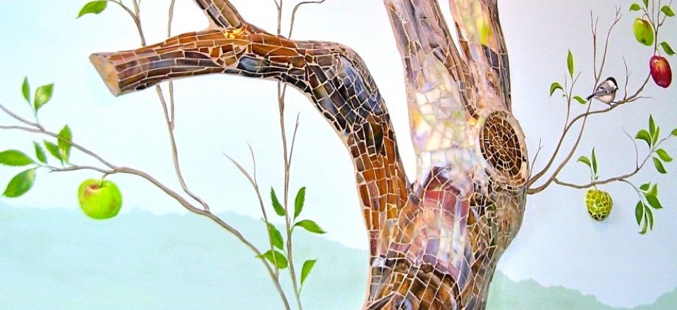 Sculpted Mosaic Tree
