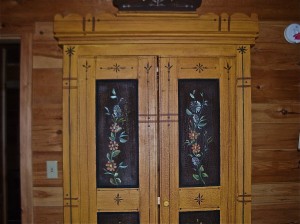 painted armoire